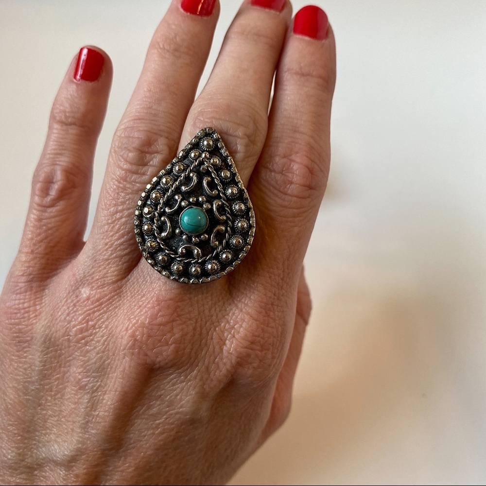 Silver Bohemian Ring